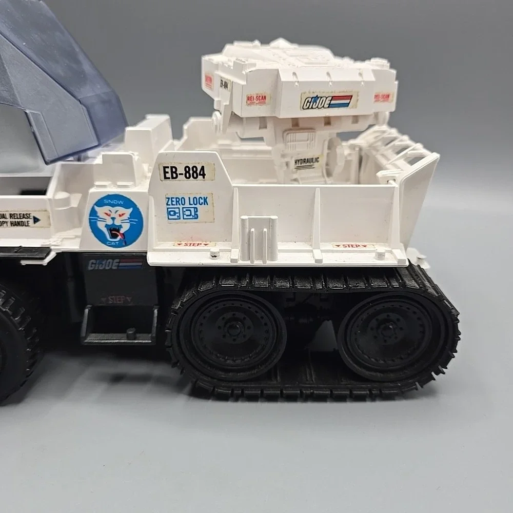 1985 Snow Cat Arctic Vehicle Vintage G.I. GI Joe 3.75 ARAH Lot Incomplete